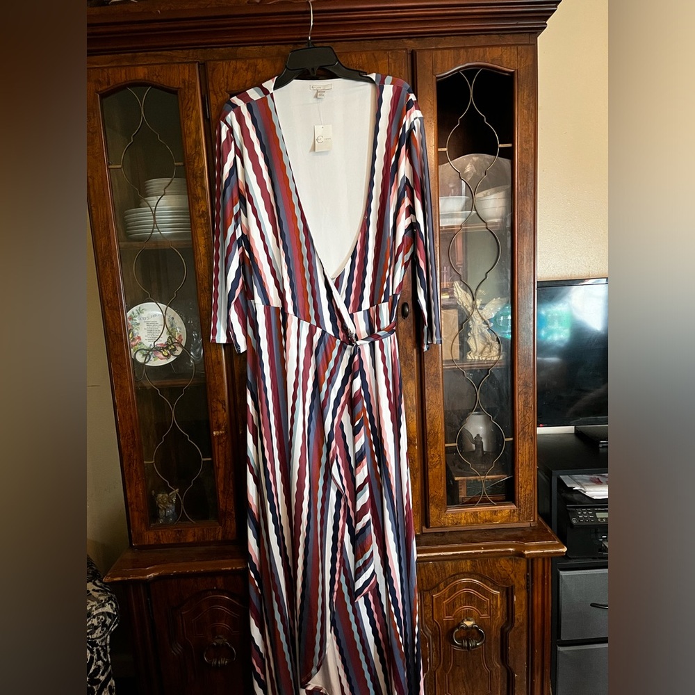 Maxi dress, long sleeve